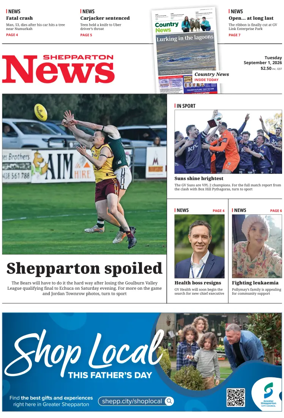 Cover of Shepparton News