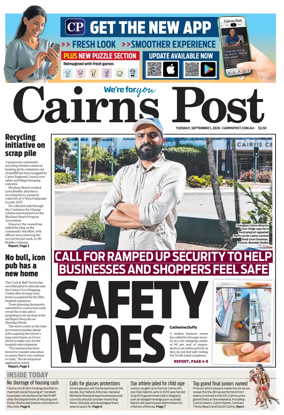 Cover of The Cairns Post