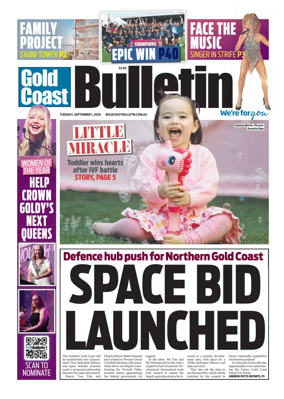Cover of The Gold Coast Bulletin