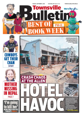 Cover of Townsville Bulletin