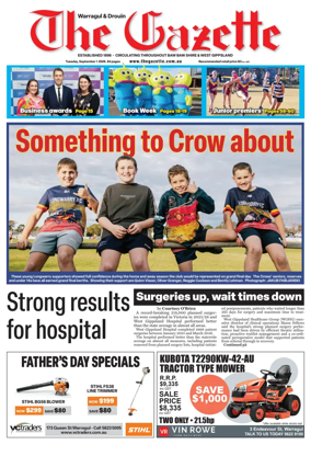 Cover of Warragul & Drouin Gazette