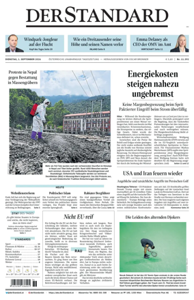 Cover of Der Standard
