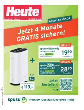 Cover of Heute - Oberosterreich Ausgabe
