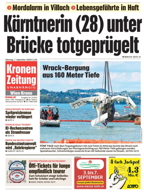 Cover of Kronen Zeitung
