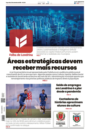 Cover of Folha de Londrina