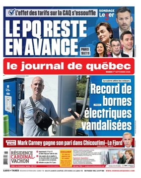 Cover of Le Journal de Quebec
