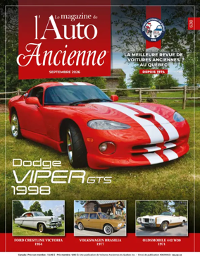Cover of Le Magazine de l'Auto Ancienne