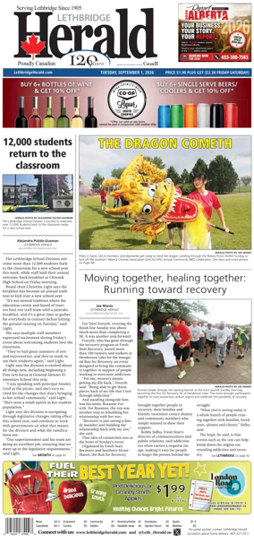 Cover of Lethbridge Herald
