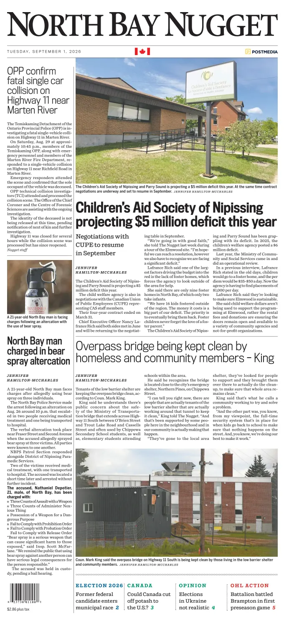 Cover of North Bay Nugget