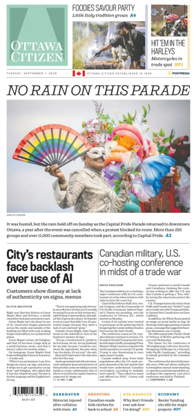 Cover of Ottawa Citizen