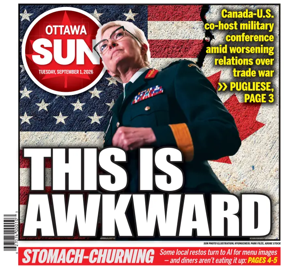 Cover of Ottawa Sun