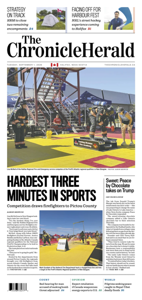 Cover of The Chronicle Herald (Provincial)