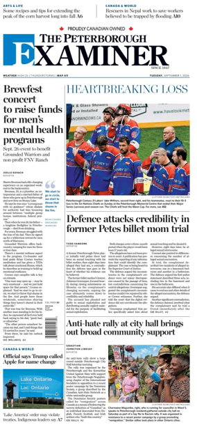 Cover of The Peterborough Examiner