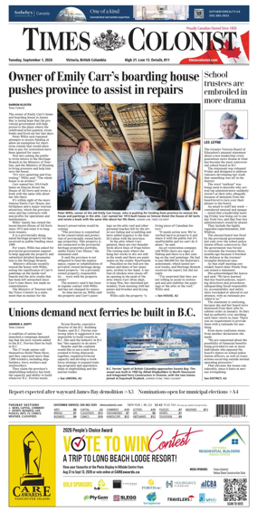 Cover of Times Colonist