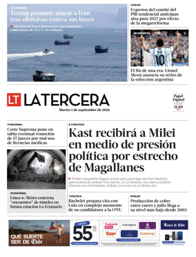 Cover of La Tercera