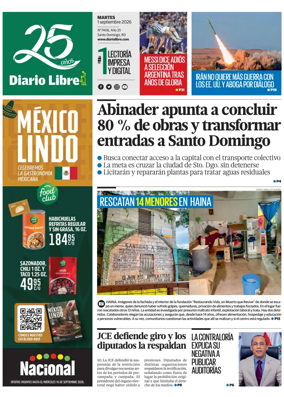 Cover of Diario Libre (Republica Dominicana)