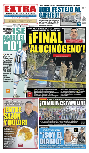 Cover of Diario Extra