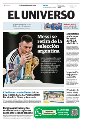 Cover of El Universo