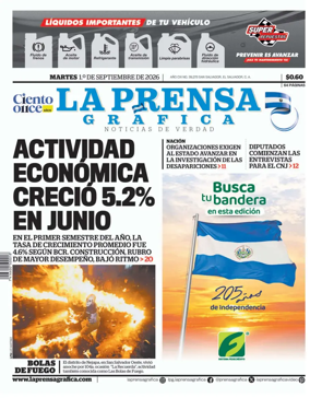 Cover of La Prensa Grafica
