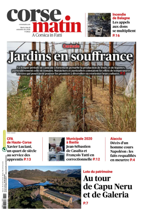 Cover of Corse Matin