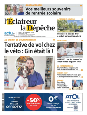 Cover of l'Eclaireur la Depeche