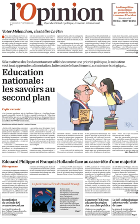 Cover of L'Opinion