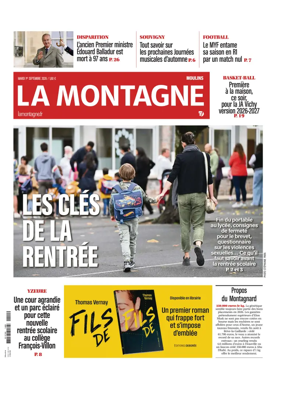 Cover of La Montagne (Moulins)