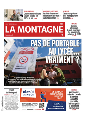 Cover of La Montagne (Riom)