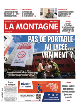Cover of La Montagne (Thiers-Ambert)