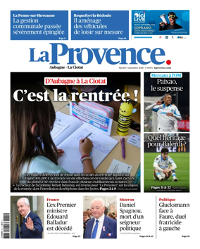 Cover of La Provence Aubagne-La Ciotat