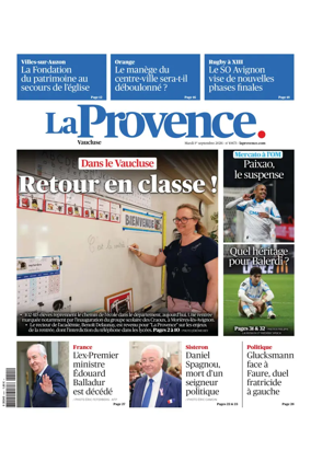 Cover of La Provences Vaucluse