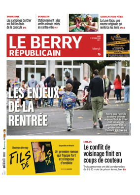 Cover of Le Berry Republicain