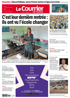 Cover of Le Courrier de l’Ouest (Deux-Sevres)