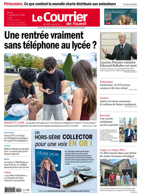 Cover of Le Courrier de l’Ouest (Nord Anjou)