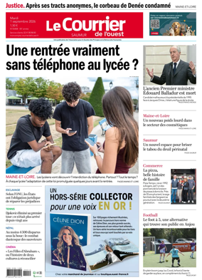 Cover of Le Courrier de l’Ouest (Saumur)