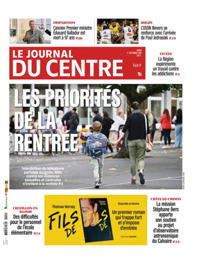 Cover of Le Journal du Centre