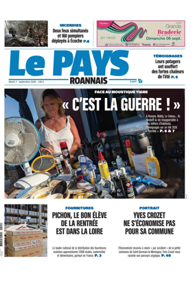 Cover of Le Pays Roannais (Roanne)