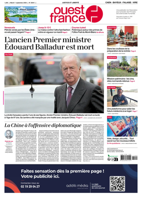 Cover of Ouest France (Caen - Bayeux - Falaise - Vire)