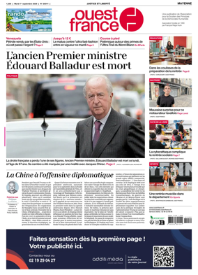 Cover of Ouest France (Mayenne)