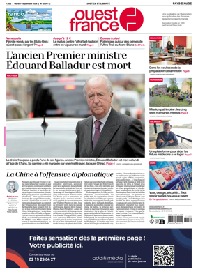 Cover of Ouest France (Pays d'Auge)