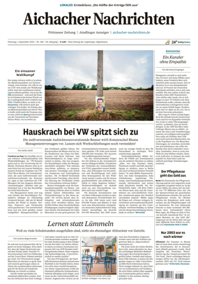 Cover of Aichacher Nachrichten
