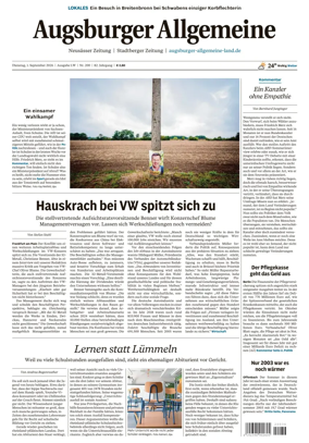 Cover of Augsburger Allgemeine (Land West)