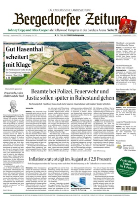 Cover of Bergedorfer Zeitung