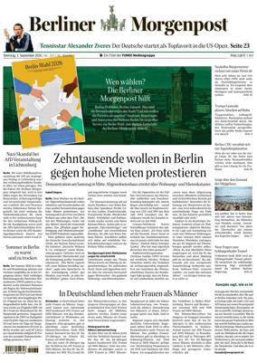 Cover of Berliner Morgenpost