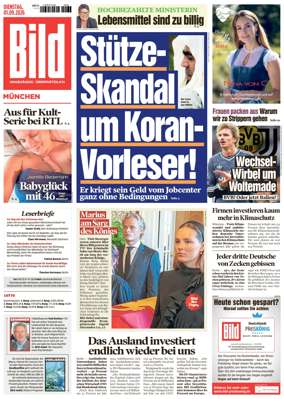 Cover of BILD Munchen