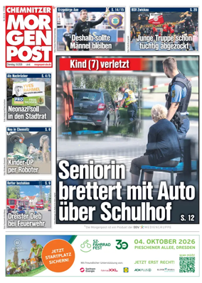 Cover of Chemnitzer Morgenpost