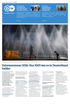 Cover of Deutsche Welle (German edition)