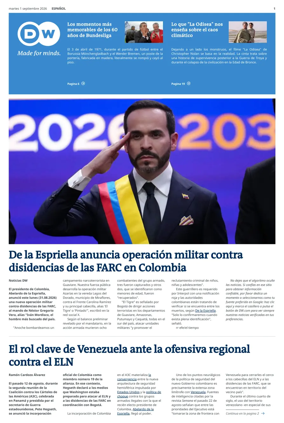 Cover of Deutsche Welle (Spanish edition)