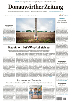 Cover of Donauwoerther Zeitung