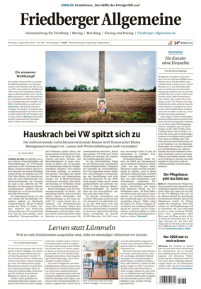 Cover of Friedberger Allgemeine